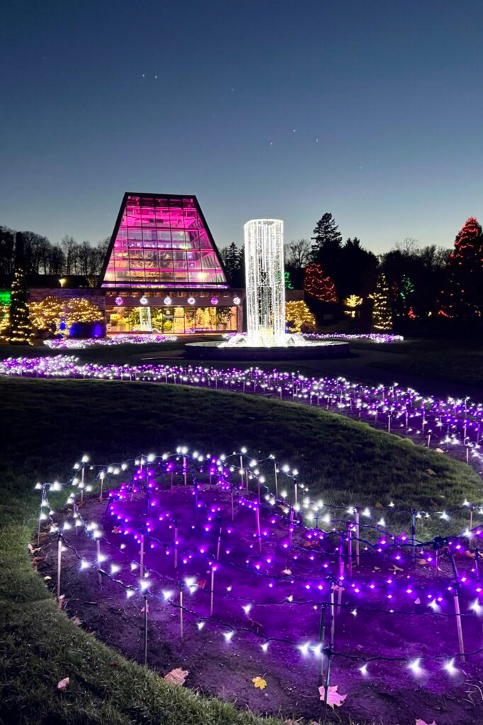 Niagara Falls is magical during the Winter months, featuring Canada's most magnificant light displays