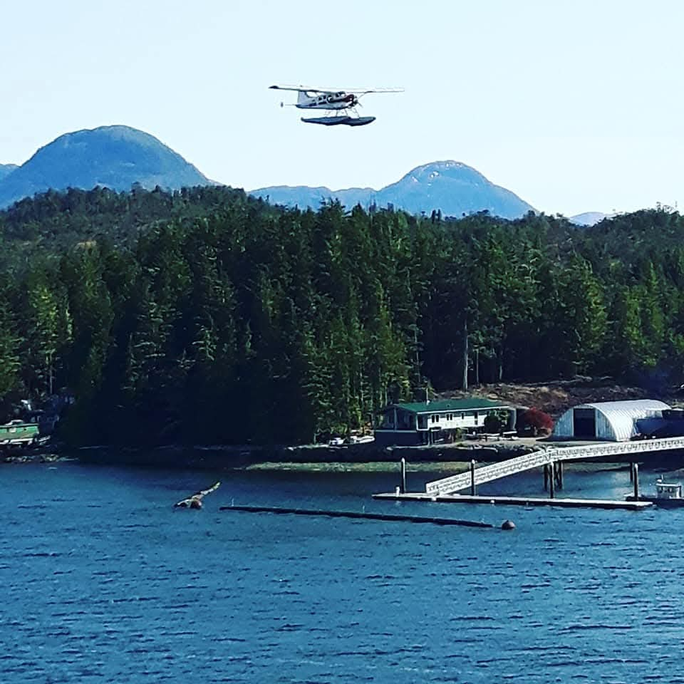 You will spot many float plains when exploring Alaska's Inside Passage