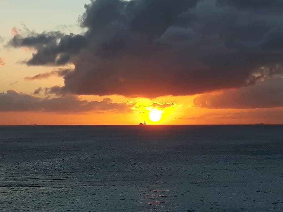 A beautiful Caribbean sunset is the perfect way to end an ABC Island cruise with Princess Cruises