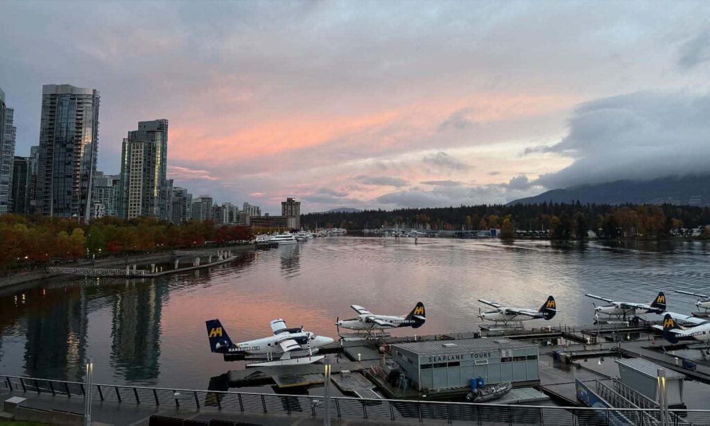 Seaplanes will take you to Victoria or on a day tour from the beautiful Vancouver Waterfront