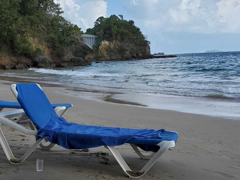 Lazing on the beach is one of the best things to do in Samana for first time visitors